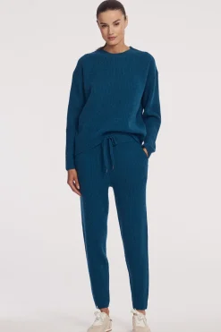 Wool & Cashmere|Sweatpants*360 Cashmere - Pantalon Violet MALLARD