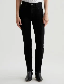 Slim*AG Jeans - Mari Mid-Rise Slim Straight ALCHEMY