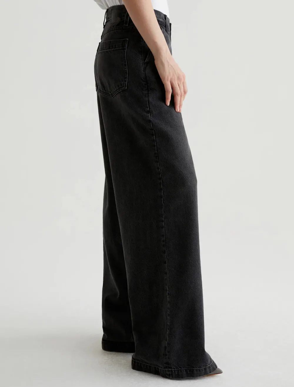 Large*AG Jeans - Stella Low Slung Palazzo OVERNIGHT