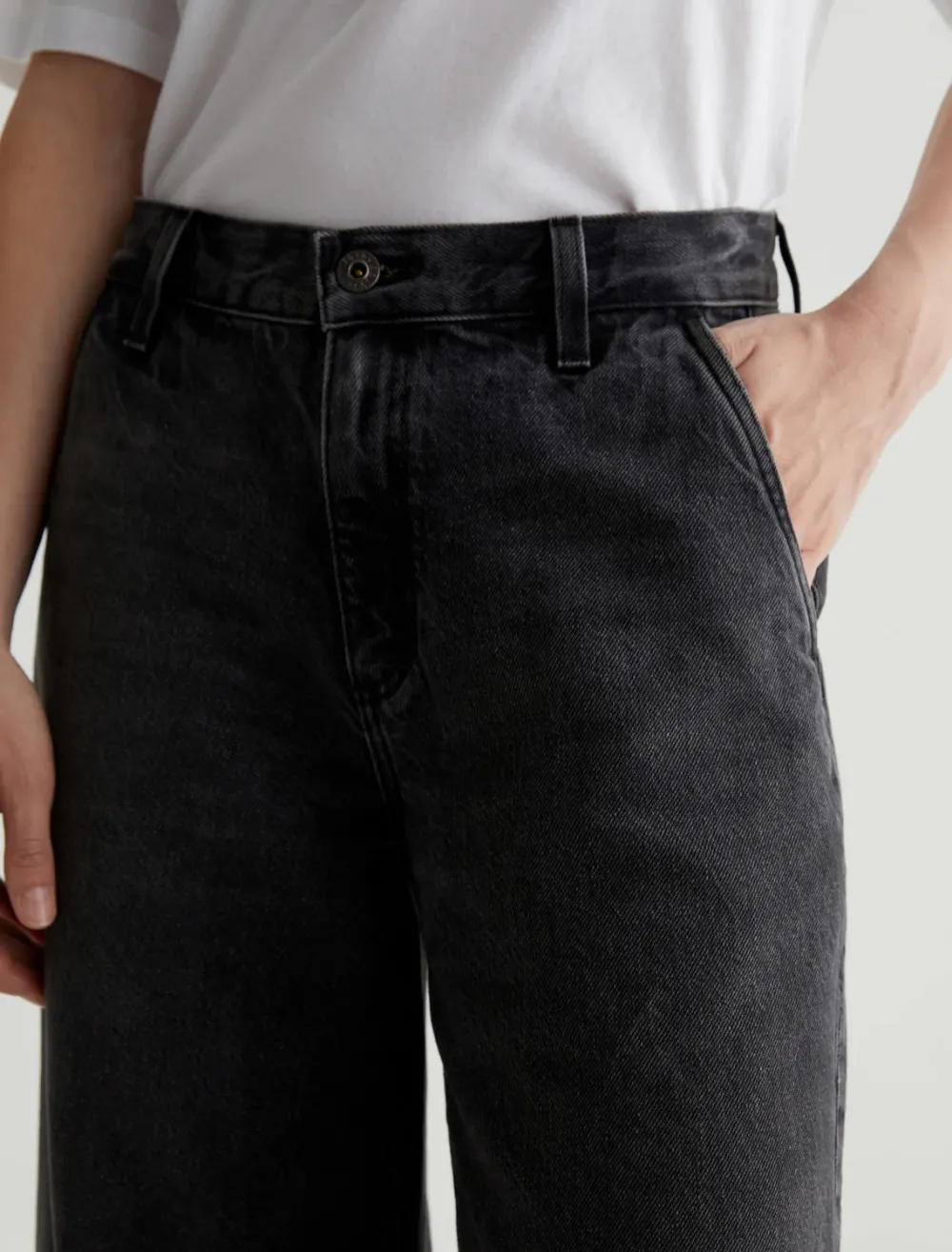 Large*AG Jeans - Stella Low Slung Palazzo OVERNIGHT