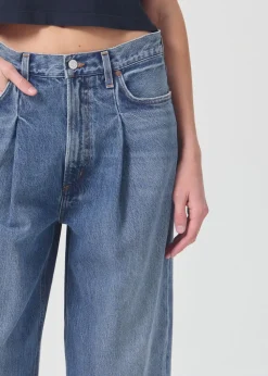 Large*AGOLDE - Dagna High Waist Pleated Baggy TRAP