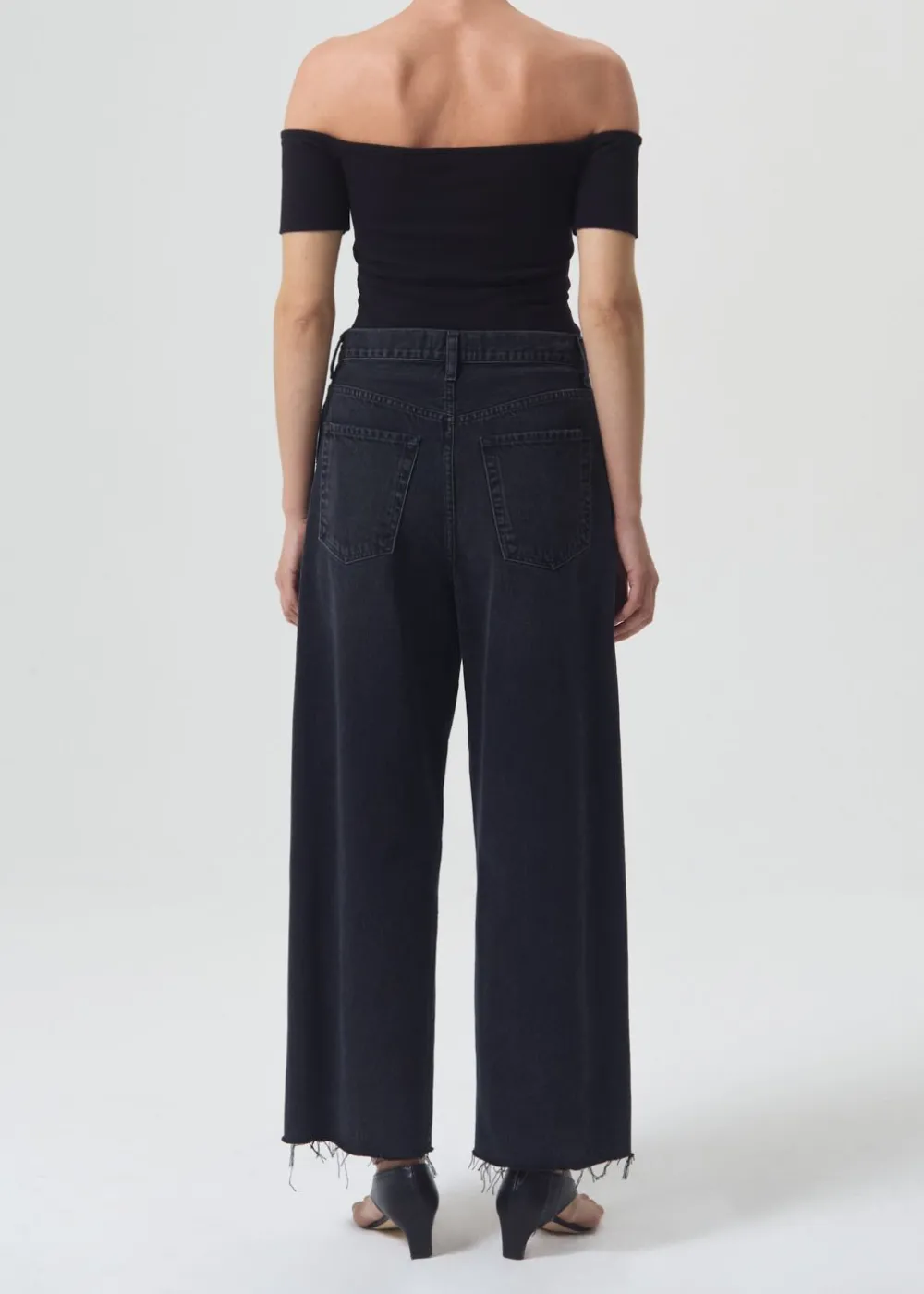 Large*AGOLDE - Dagna High Waist Pleated Baggy DREAD