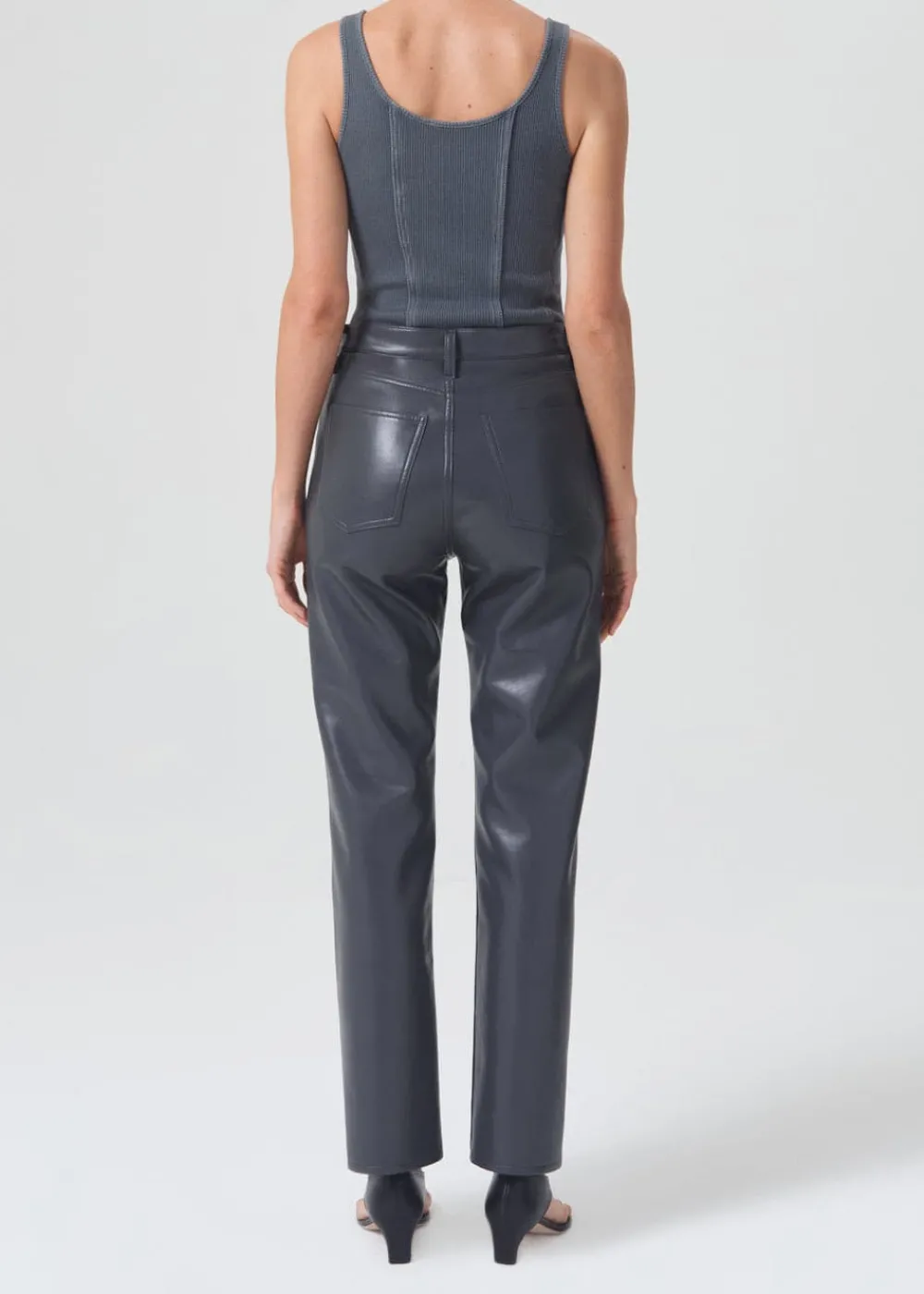 Without Sleeves*AGOLDE - Elna Bodysuit (Organic Cotton)