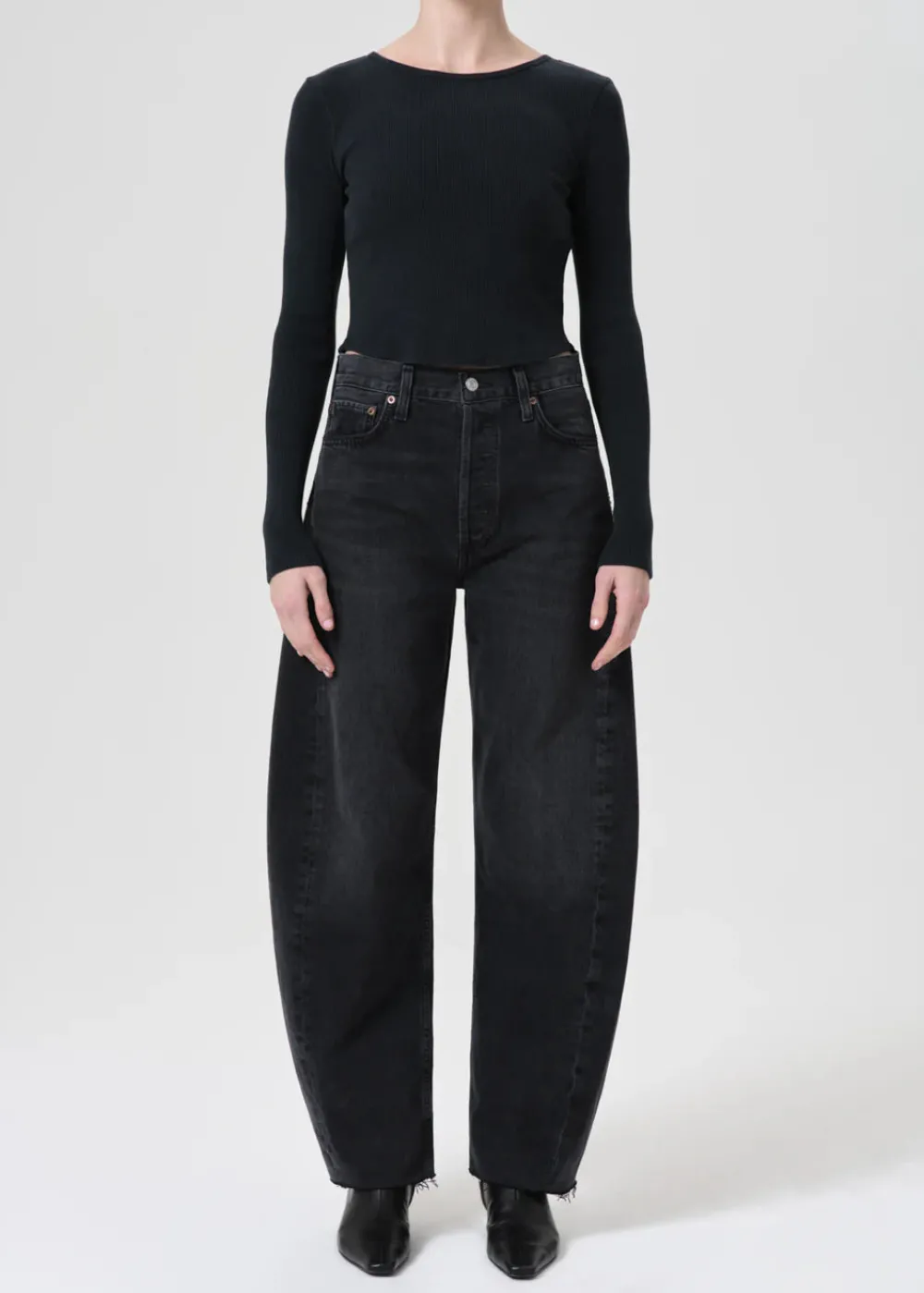 Large*AGOLDE - Luna Pieced Jean POSSESS