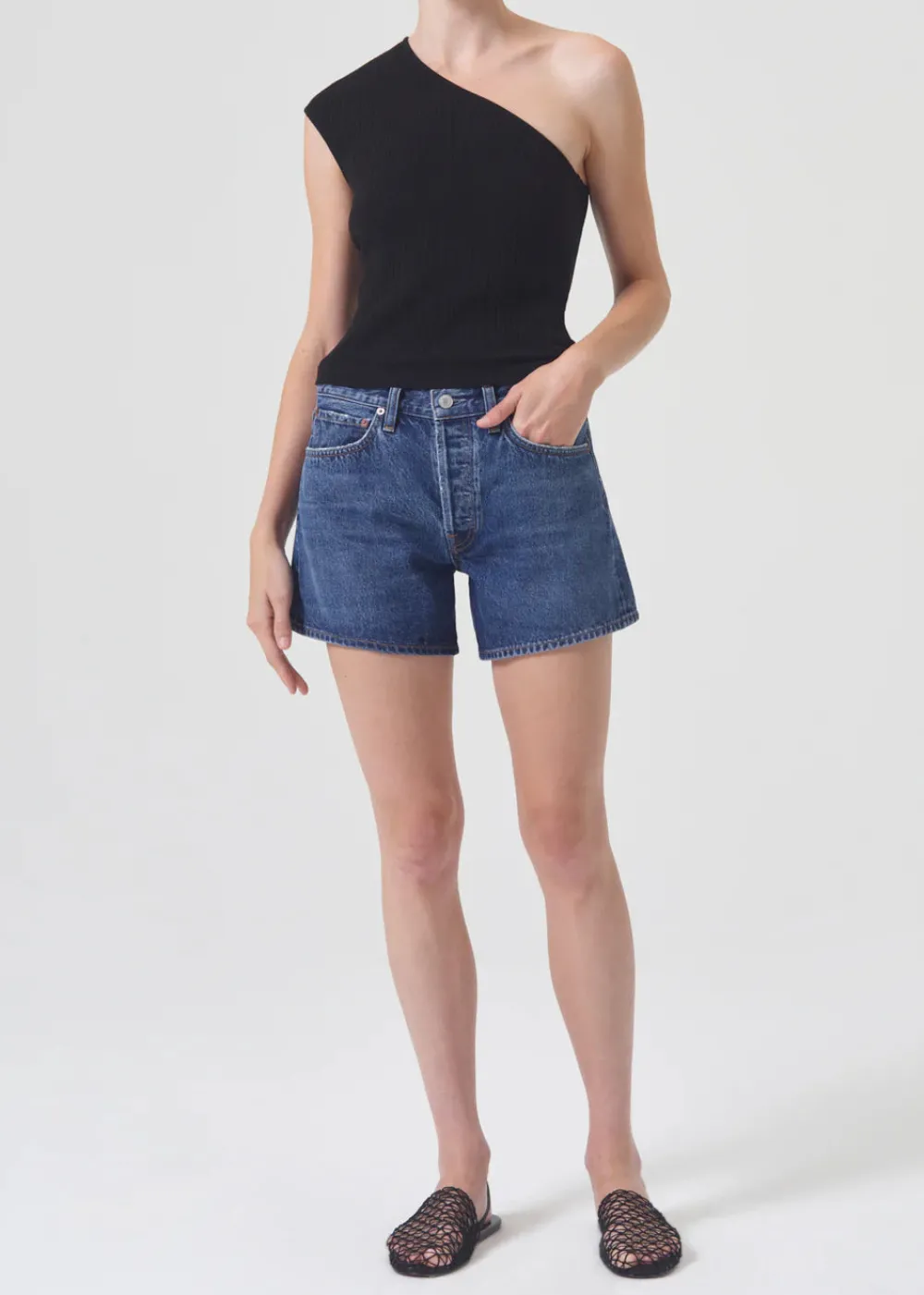 Shorts*AGOLDE - Parker Long Short ENAMOUR