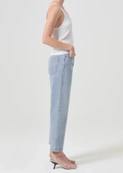 Right*AGOLDE - 90's Crop Mid Rise Loose Straight REPLICA
