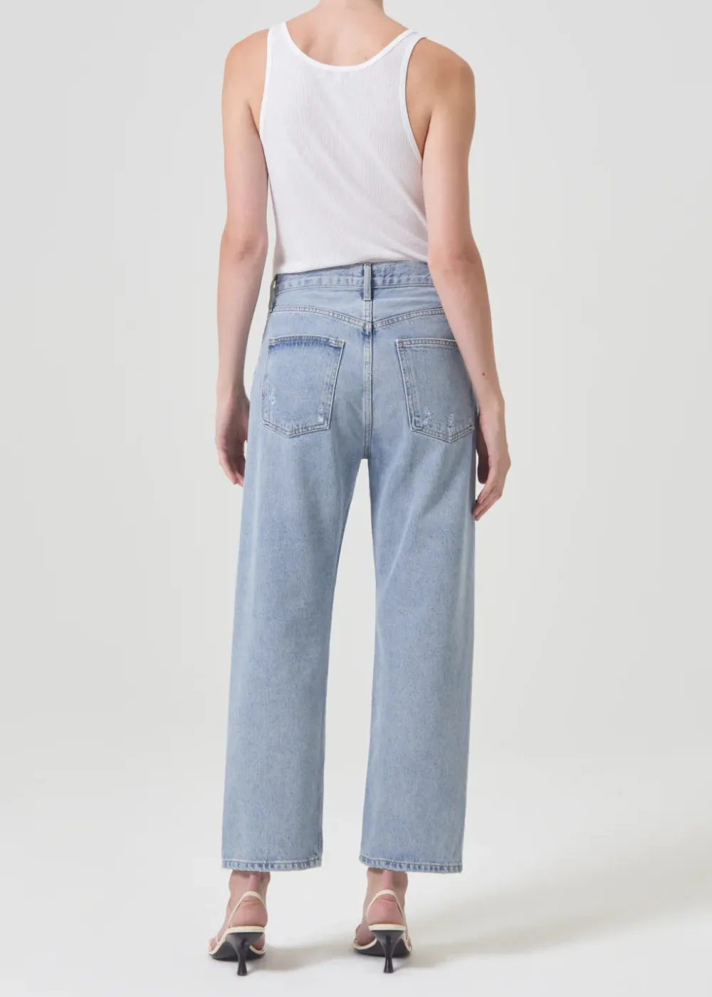 Right*AGOLDE - 90's Crop Mid Rise Loose Straight REPLICA