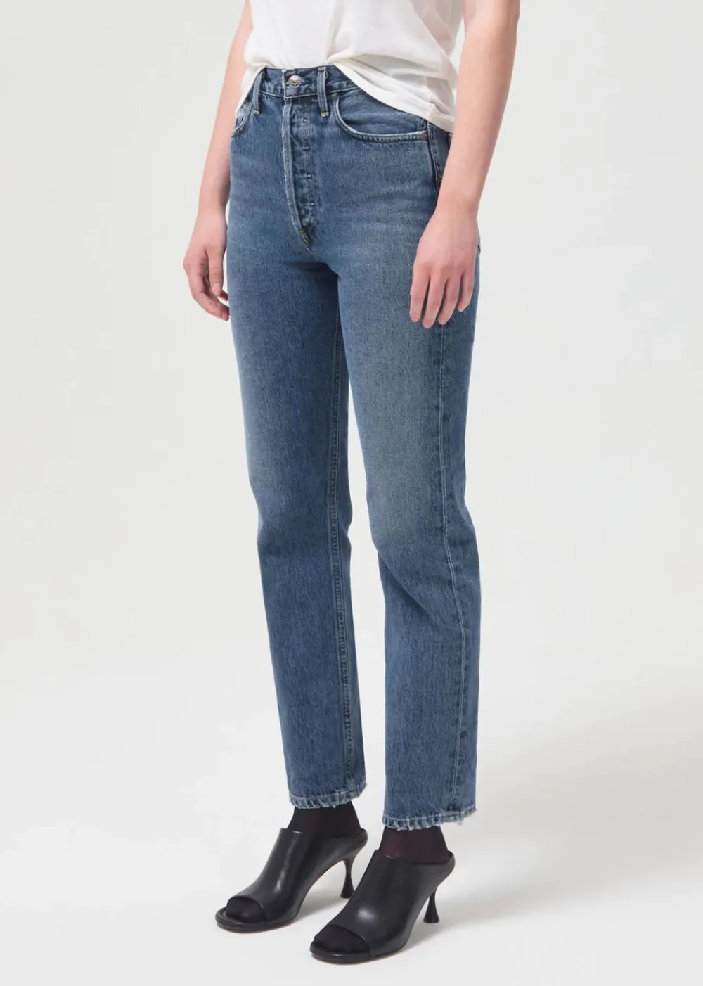 Right*AGOLDE - 90'S Pinch Waist High Rise PORTRAIT
