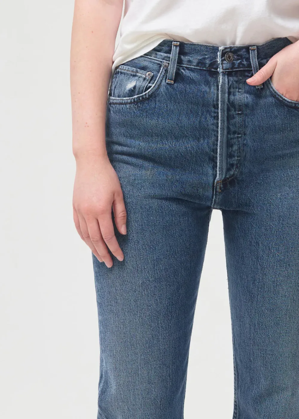 Right*AGOLDE - 90'S Pinch Waist High Rise PORTRAIT