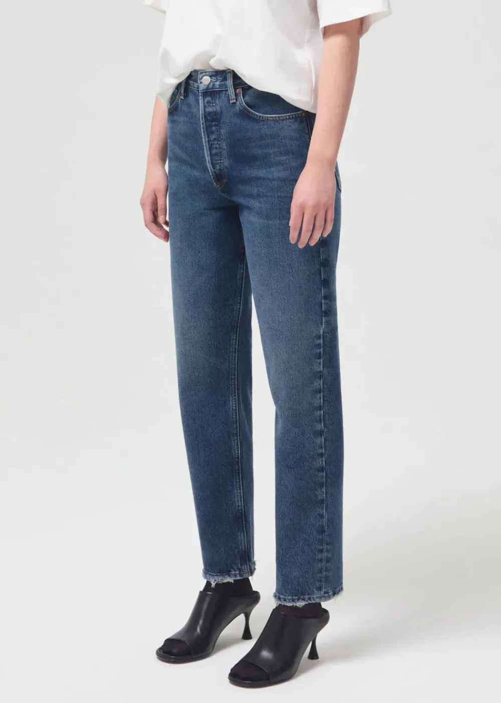 Right*AGOLDE - 90'S Pinch Waist High Rise Straight RANGE