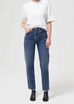 Right*AGOLDE - 90'S Pinch Waist High Rise Straight RANGE