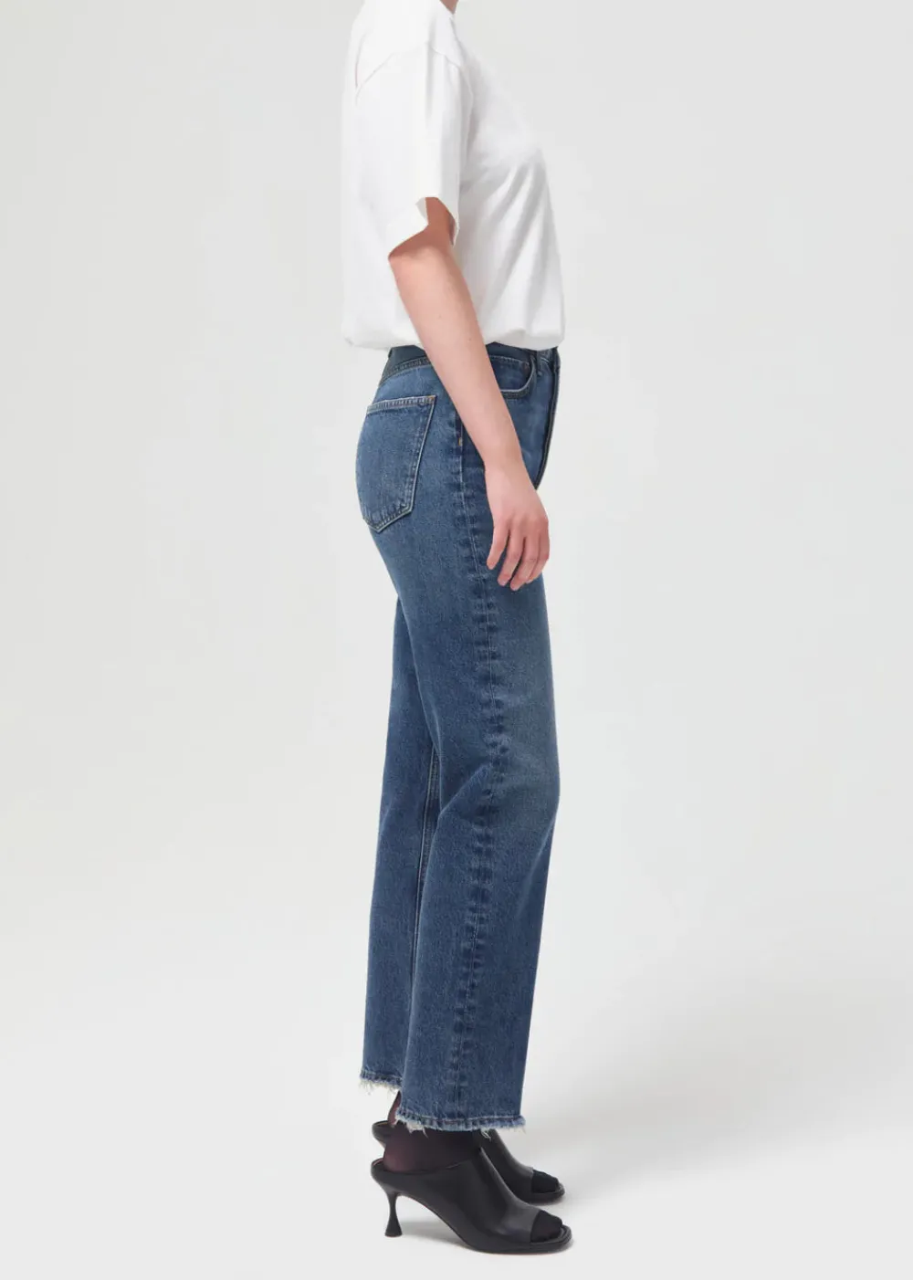 Right*AGOLDE - 90'S Pinch Waist High Rise Straight RANGE