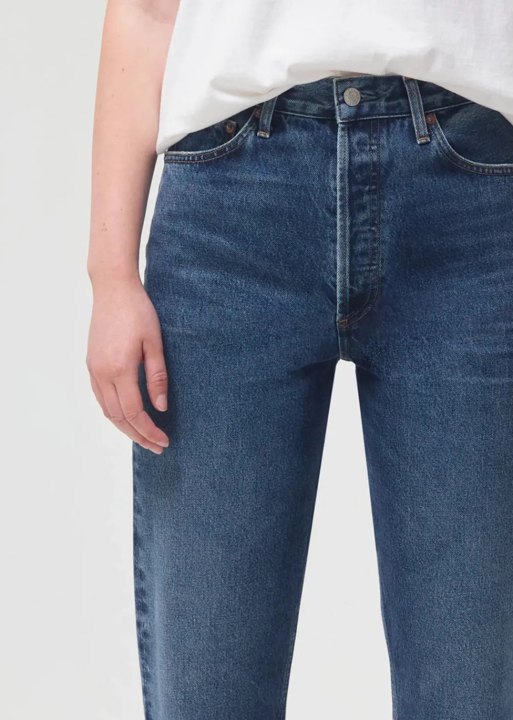 Right*AGOLDE - 90'S Pinch Waist High Rise Straight RANGE