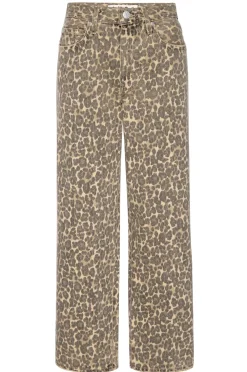 Large*AMO - Billie Loose Fit Straight Leg LEOPARD