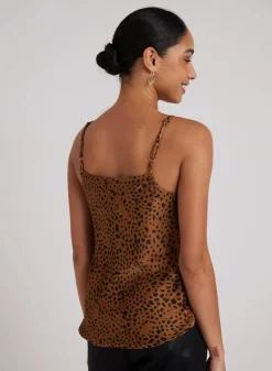 Without Sleeves*Bella Dahl - V-Neck Camisole BRONZED MAPLE