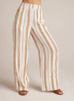Trouser*Bella Dahl - Wide Leg Pant REDWOOD STRIPE