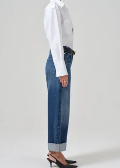 Large*Citizens of Humanity - Ayla Baggy Crop CLAREMONT