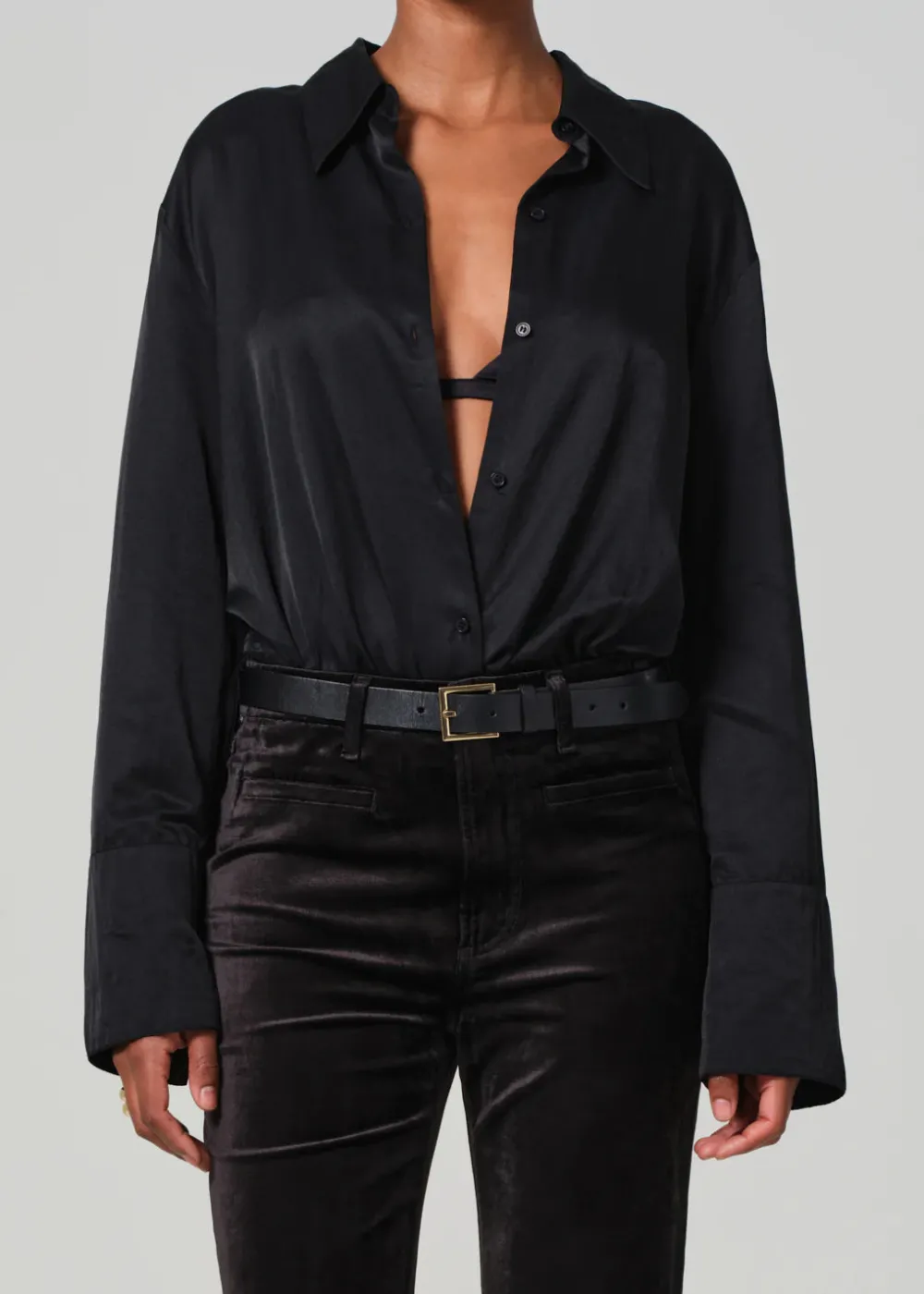 Blouses & Shirts*Citizens of Humanity - Camilia Shirt BLACK