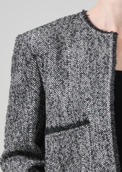 Blazers & Vestes*Citizens of Humanity - Elana Jacket SALT AND PEPPER