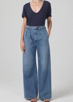 Trouser|Large*Citizens of Humanity - Jeans Plissé Maritzy MOJO