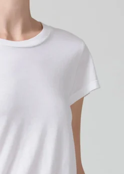Short Sleeves*Citizens of Humanity - Juliette Slim T-shirt WHITE