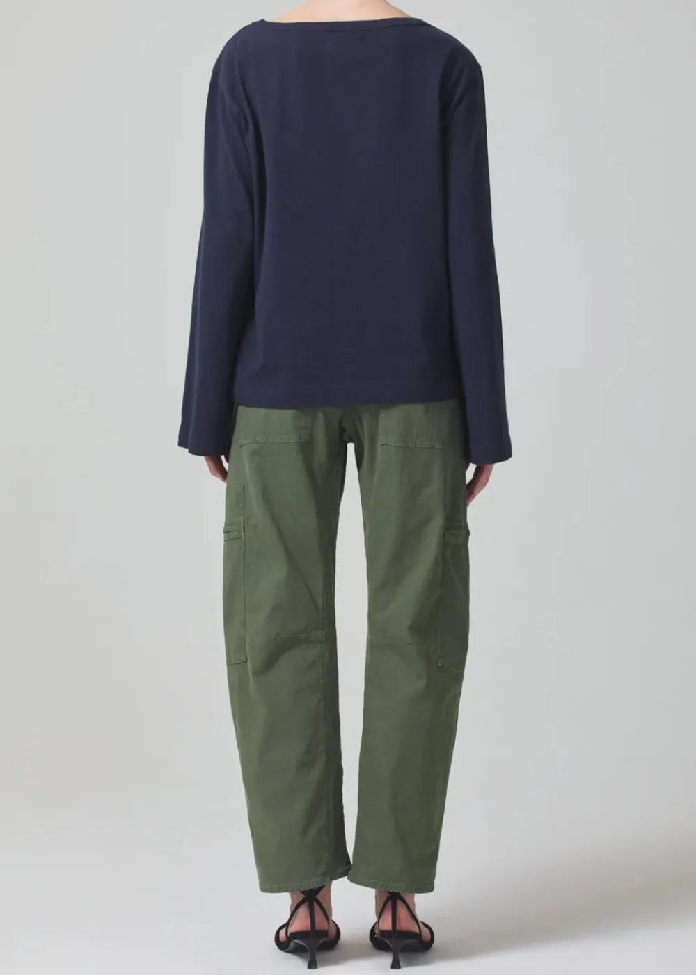 Cargo*Citizens of Humanity - Marcelle Low Slung Cargo SATEEN