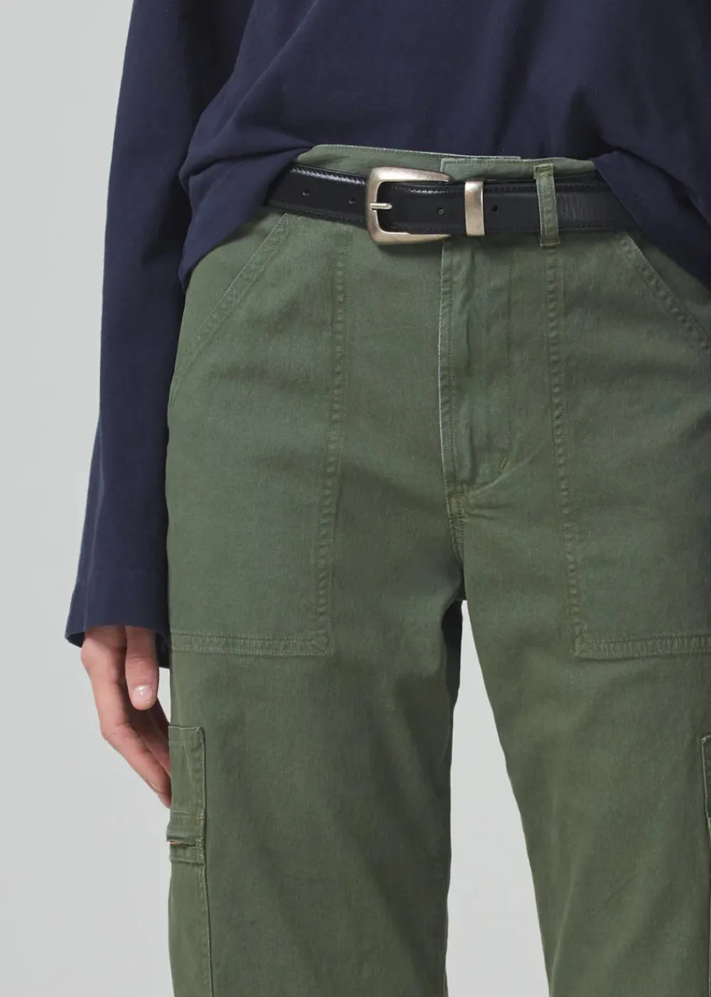 Cargo*Citizens of Humanity - Marcelle Low Slung Cargo SATEEN