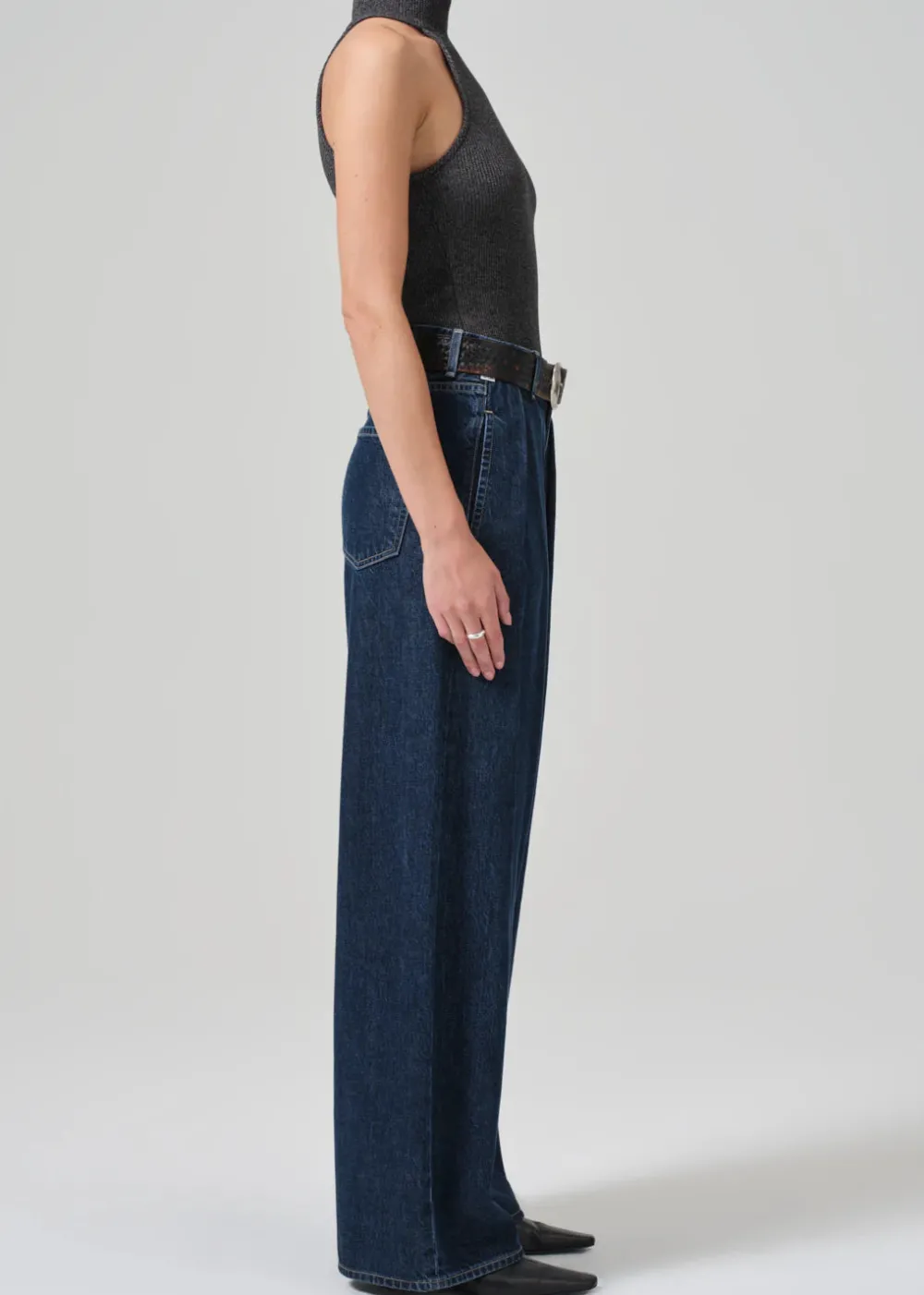 Large*Citizens of Humanity - Petra Pleated Trouser EDEN