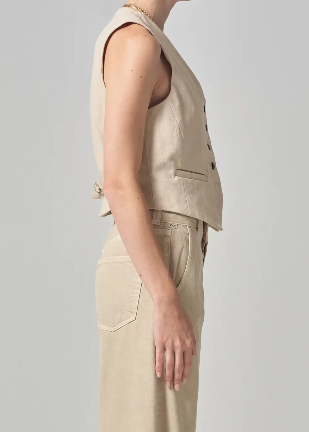Blazers & Vestes*Citizens of Humanity - Sierra Vest TAOS SAND