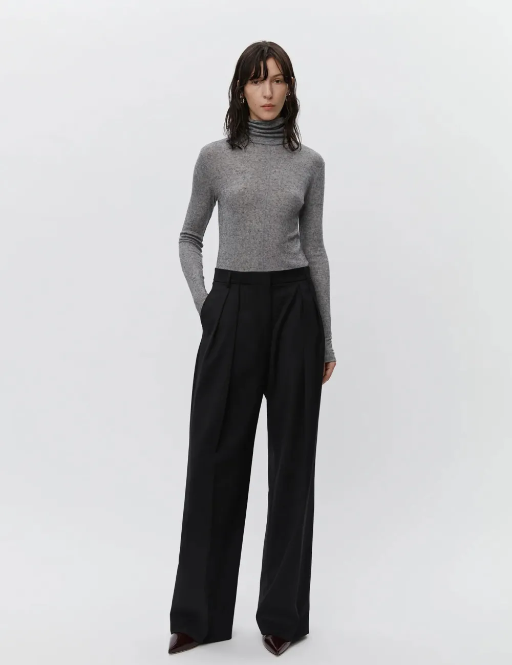Trouser*DAY - Enzo Classic Wool Blend BLACK