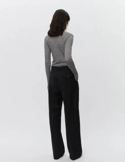Trouser*DAY - Enzo Classic Wool Blend BLACK