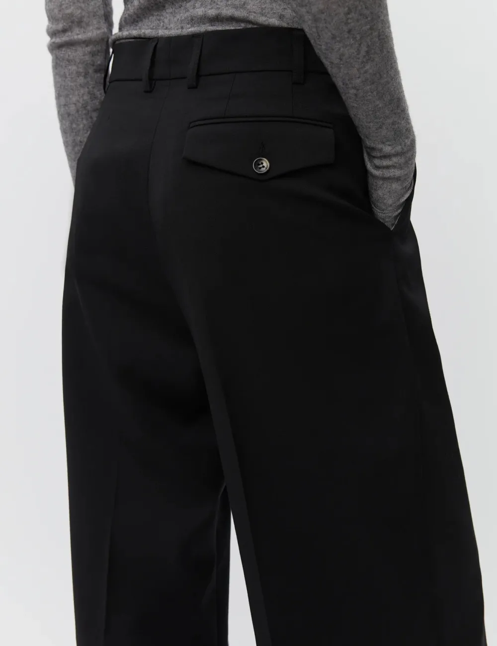 Trouser*DAY - Enzo Classic Wool Blend BLACK