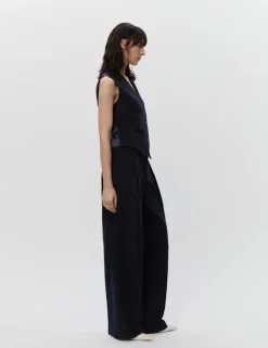 Trouser*DAY - Enzo Woolen Pinstripe TOTAL ECLIPSE
