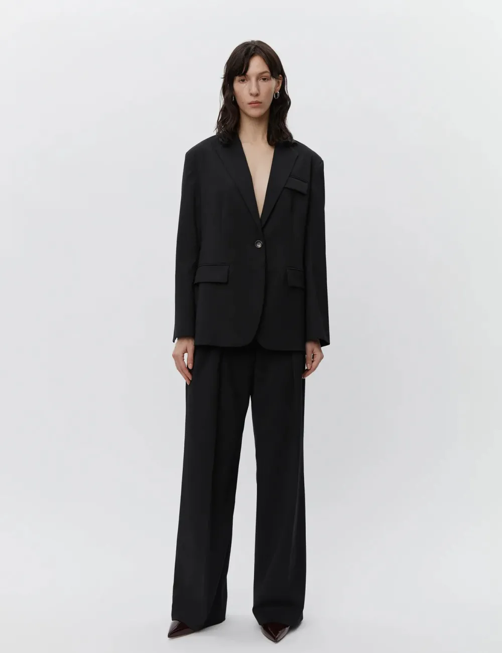 Blazers & Vestes*DAY - Ezra Classic Wool Blend BLACK