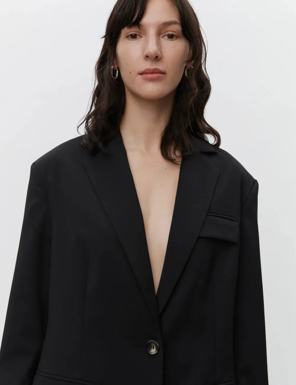 Blazers & Vestes*DAY - Ezra Classic Wool Blend BLACK