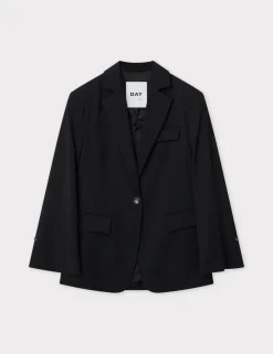 Blazers & Vestes*DAY - Ezra Classic Wool Blend BLACK