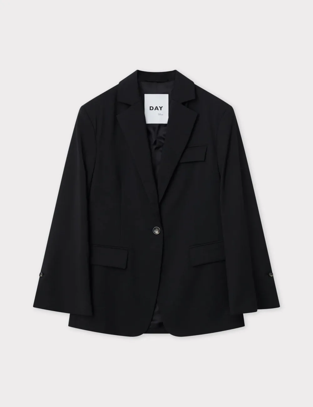 Blazers & Vestes*DAY - Ezra Classic Wool Blend BLACK
