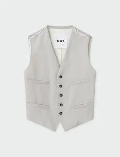 Blazers & Vestes*DAY - Rudy Vest SMOKE MELANGE