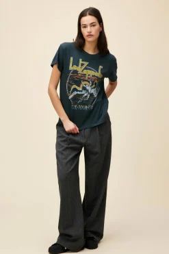 Short Sleeves*Daydreamer LA Daydreamer - Led Zeppelin Icarus Clouds Tour VINTAGE BLACK