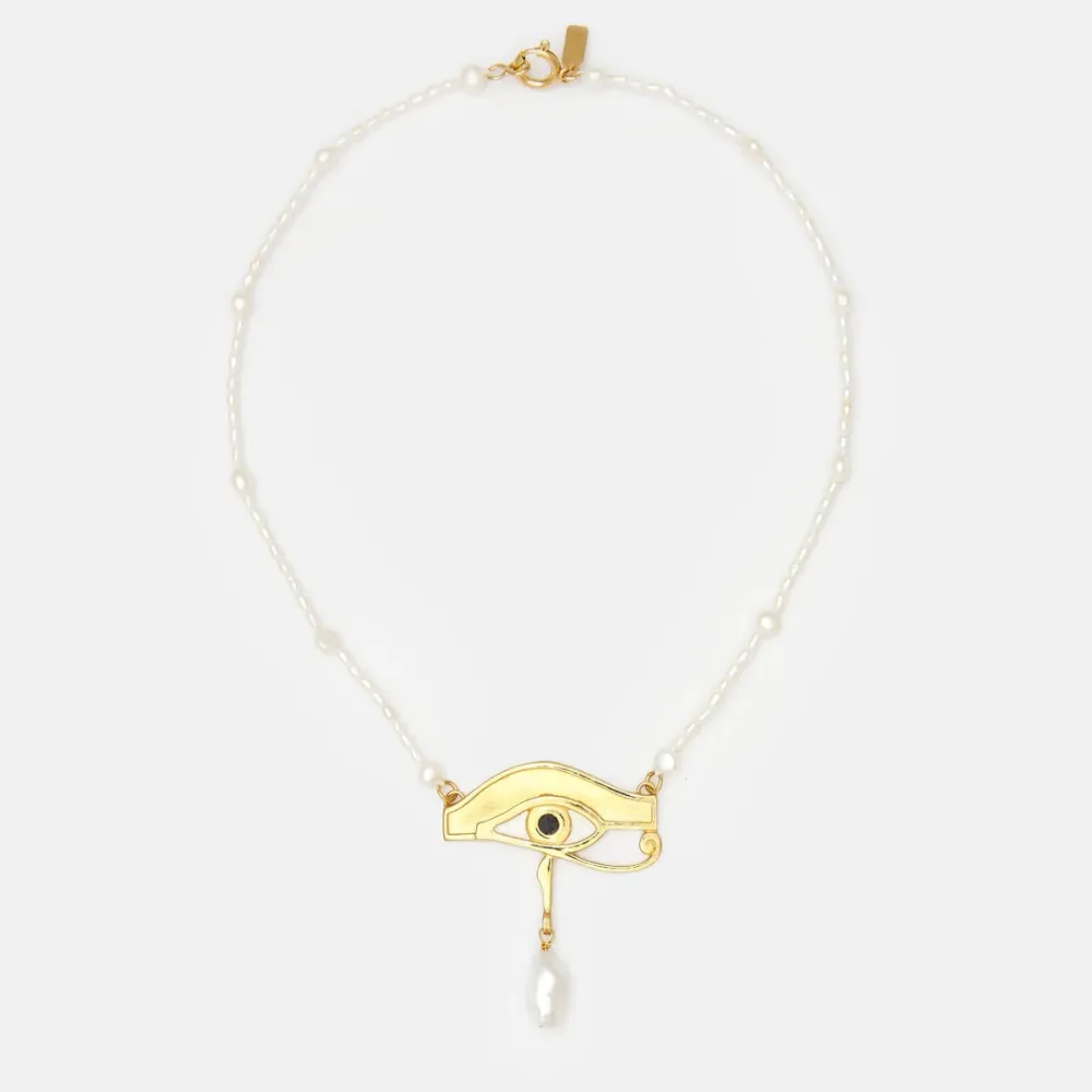 Colliers*Deux Lions - Xaviera Keshi Pearl Necklace