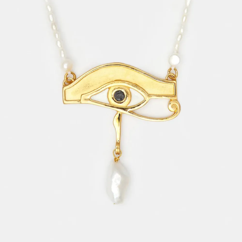 Colliers*Deux Lions - Xaviera Keshi Pearl Necklace