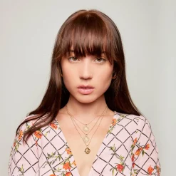 Colliers*Deux Lions - Zodiac Female Body Gold Libra