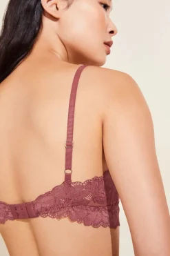 Lingerie & Nightwear*Eberjey - Rosalia Bralette ROSEWOOD
