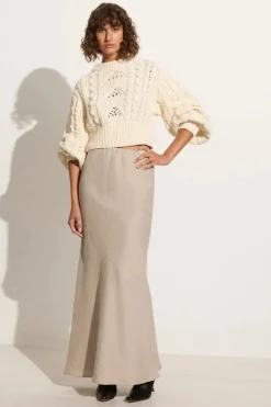 Wool & Cashmere*Faithfull the brand - Alanna knit jumper OFF WHITE