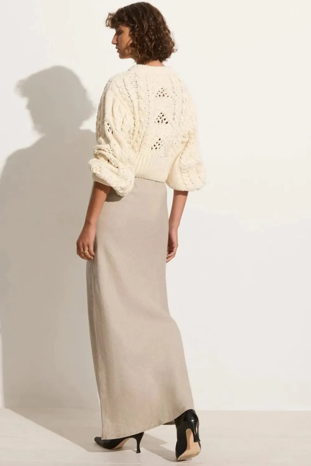 Wool & Cashmere*Faithfull the brand - Alanna knit jumper OFF WHITE