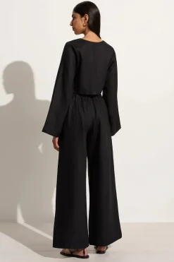 Trouser*Faithfull the brand - Conigli Pant BLACK
