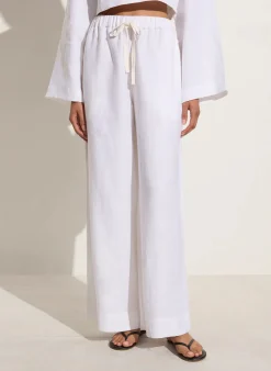 Trouser*Faithfull the brand - Conigli Pant WHITE