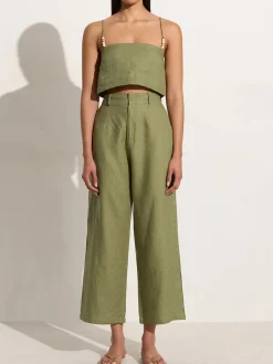 Trouser*Faithfull the brand - Ida Pants SAGE
