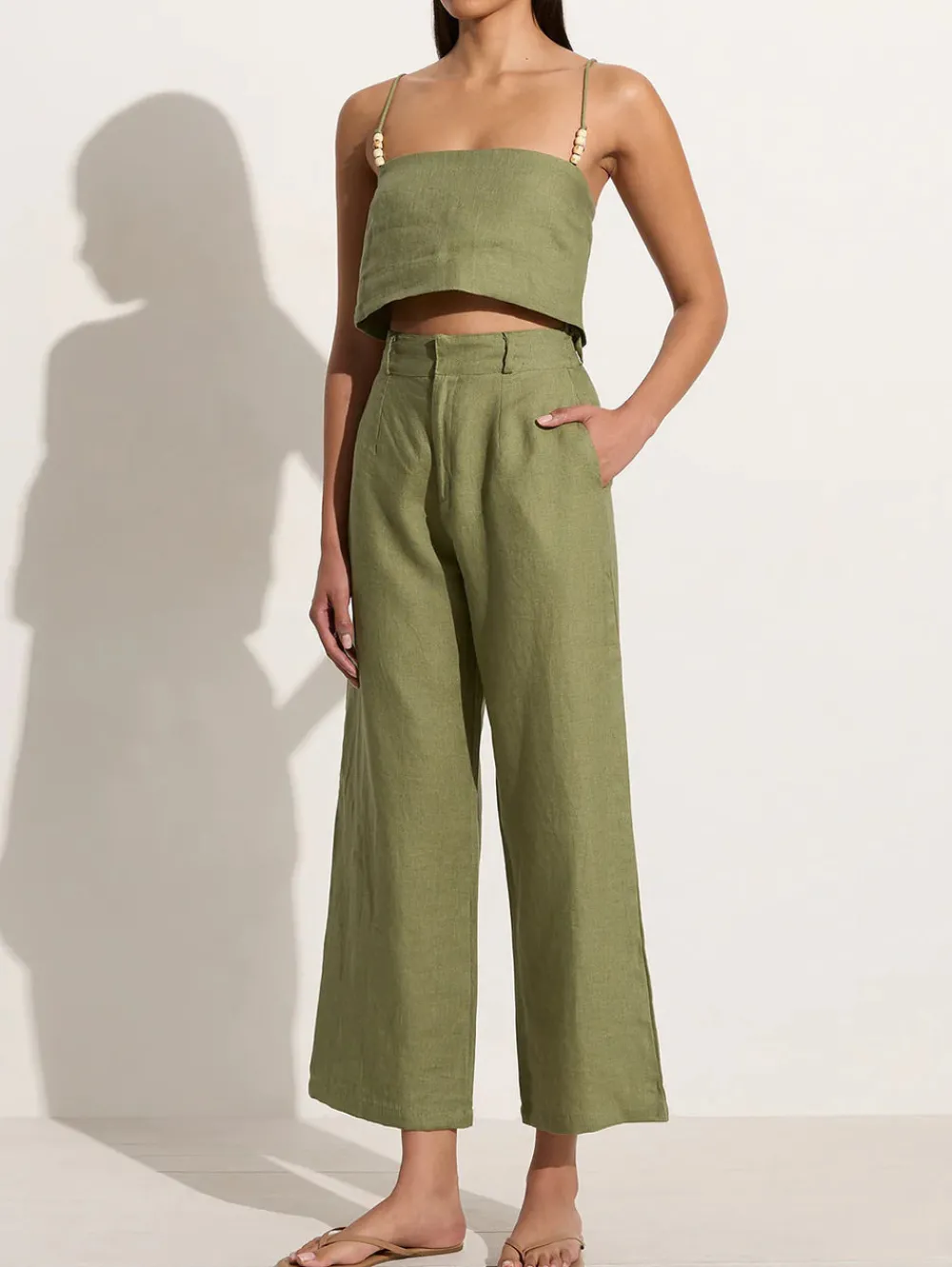 Trouser*Faithfull the brand - Ida Pants SAGE