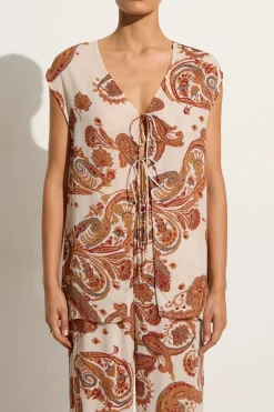 Blouses & Shirts*Faithfull the brand - Ionica Top ALESSIA PAISLEY